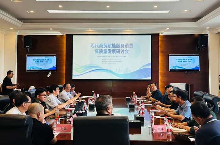 分享企業(yè)發(fā)展案例 共促服務(wù)消費(fèi)高質(zhì)量發(fā)展｜洛杉奇公司出席現(xiàn)代商貿(mào)賦能服務(wù)消費(fèi)高質(zhì)量發(fā)展研討會(huì)